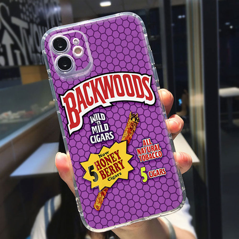 Backwoods phone Case For iphone 14 Pro MAX 12 PRO 11 Pro Max 13 pro max 7 7S 6 6s 8 Plus X XR XS MAX Funny Poster Soft TPU Case