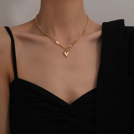 Colorless Fashion Niche Ins Trendy Internet Red Temperament Collarbone Chain