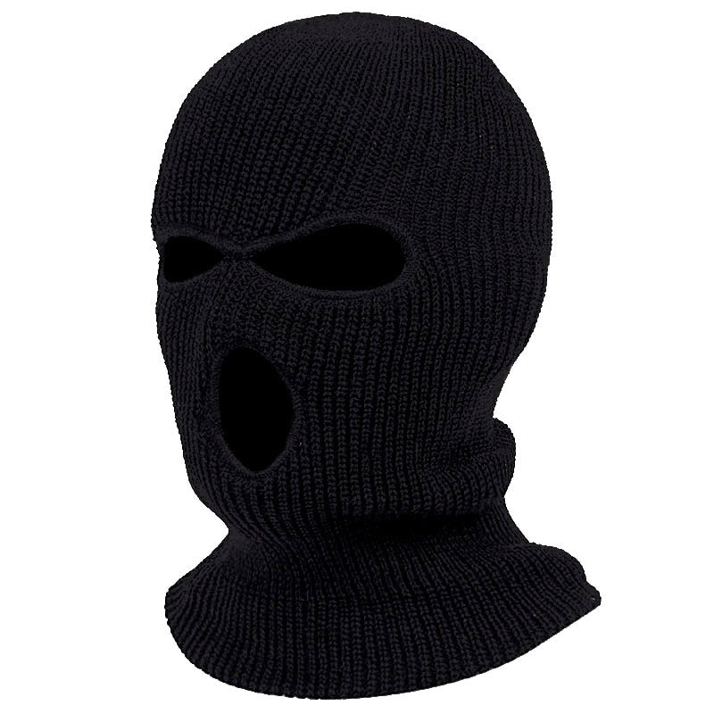 Full Face Cover Ski Mask Hat Balaclava Army CS Windproof Knit Winter Warm Unisex