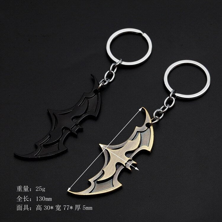 WANGAIYAO Car Pendant Bat Keychain Movie Series Pendant Couple Keychain Pendant