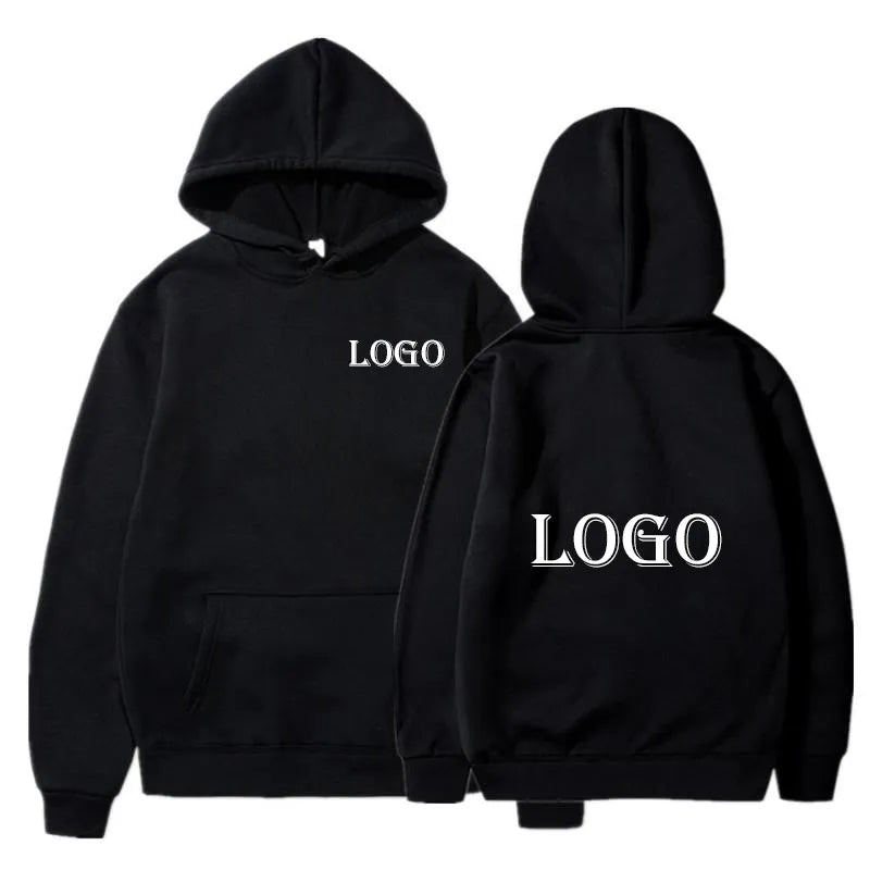 Mens Casual Pullover Hoodies New Autumn Line Print Clothes Men's Hoodie Sport Street Tops custom logo