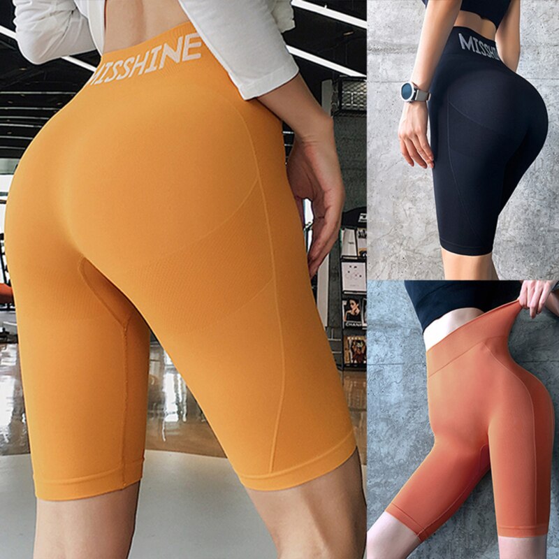 Yoga Pants Women Calf-length Capri Pant Sport leggings Women Fitness Yoga Gym High Waist Pockets Design Sporting Leggings