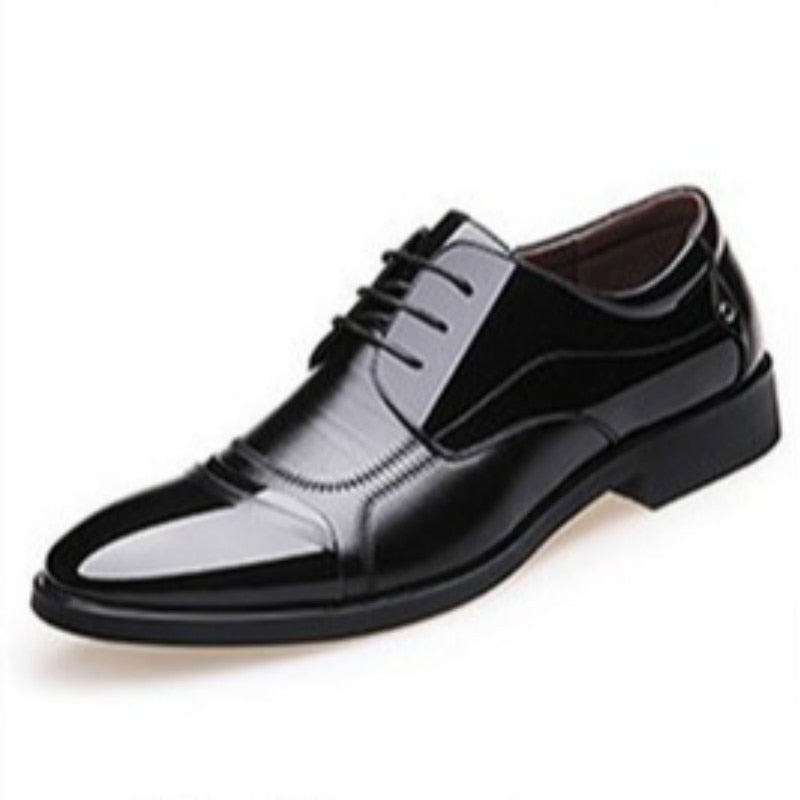 Luxury Business Oxford Leather Shoes Men Breathable Rubber Formal Dress Shoes Male Office Wedding Flats Footwear Mocassin Homme