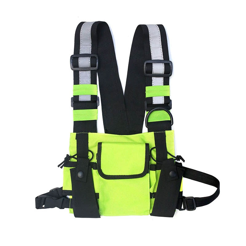 Streetwear Men Bag Tactical Vest Hip Hop Style Crossbody Chest Bags Packs for 2020 Fashion Punck Chest Rig Vest Waist Bag Unisex