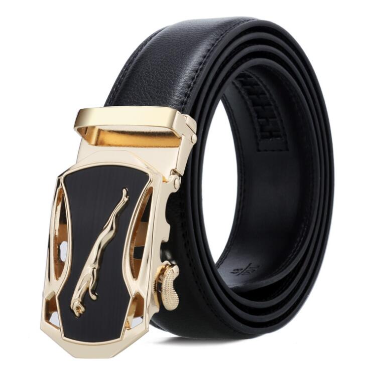 New Famous Brand Belt New Male Designer Automatic Buckle Leather Men Belt 3.5cm Luxury Belts for Men Ceinture Homme men's Belts