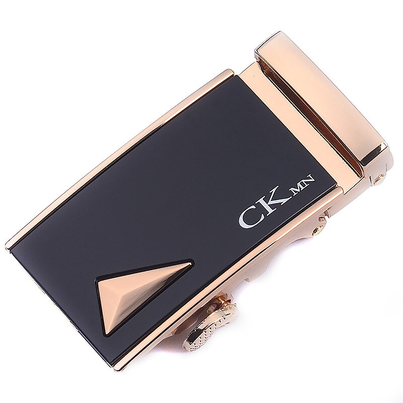 CKMN Brand Designer Belt Buckle For Men Metal Automatic Buckle Fashion Male Brand Luxury Suitable Width 3.5-3.6CM Mens Belts