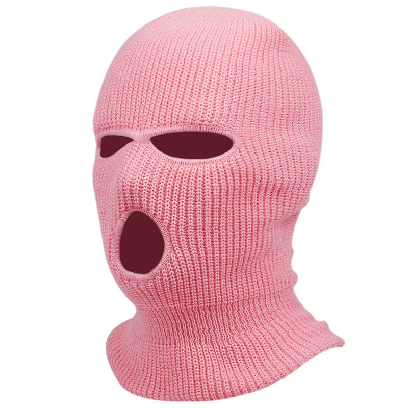 Full Face Cover Ski Mask Hat Balaclava Army CS Windproof Knit Winter Warm Unisex