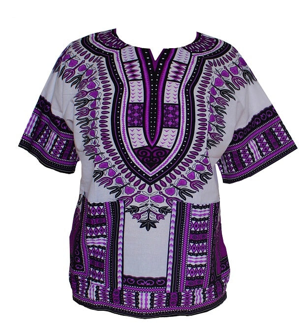 XXXL African Fashion Dashiki Design Floral Dress African Traditional Print Dashiki Dress for Men and Women