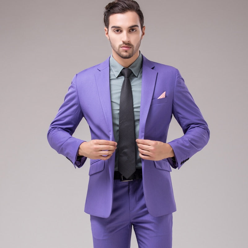 New Fashion Groom Wedding Dress Suit - Men's Casual Business 3-Piece Suit Set, including Blazers, Pants, and Vest. Perfect for Weddings and Special Occasions, this Suit Ensemble exudes Style and Sophistication.