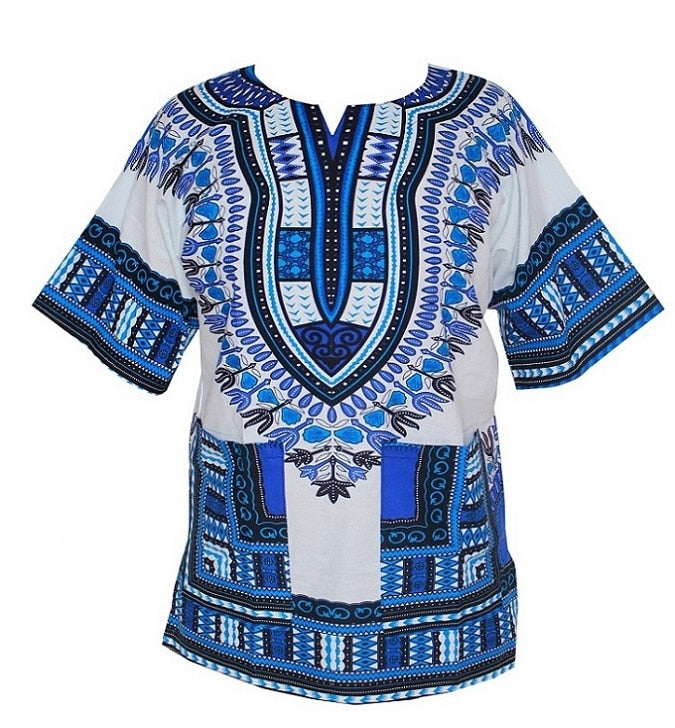 XXXL African Fashion Dashiki Design Floral Dress African Traditional Print Dashiki Dress for Men and Women