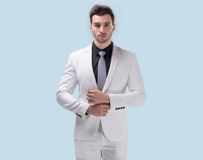 New Fashion Groom Wedding Dress Suit - Men's Casual Business 3-Piece Suit Set, including Blazers, Pants, and Vest. Perfect for Weddings and Special Occasions, this Suit Ensemble exudes Style and Sophistication.