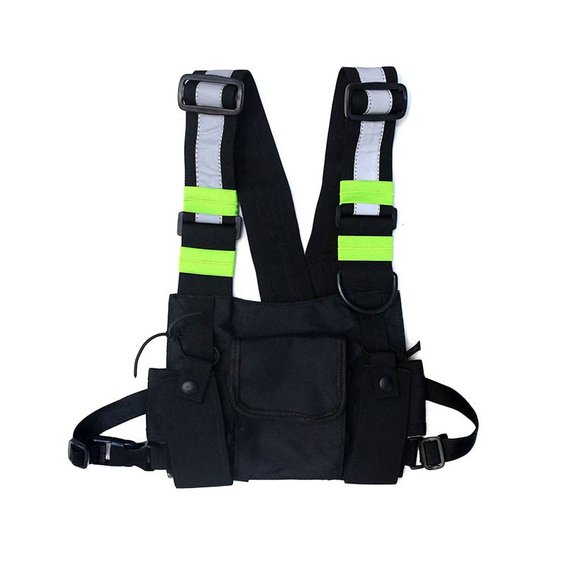 Streetwear Men Bag Tactical Vest Hip Hop Style Crossbody Chest Bags Packs for 2020 Fashion Punck Chest Rig Vest Waist Bag Unisex