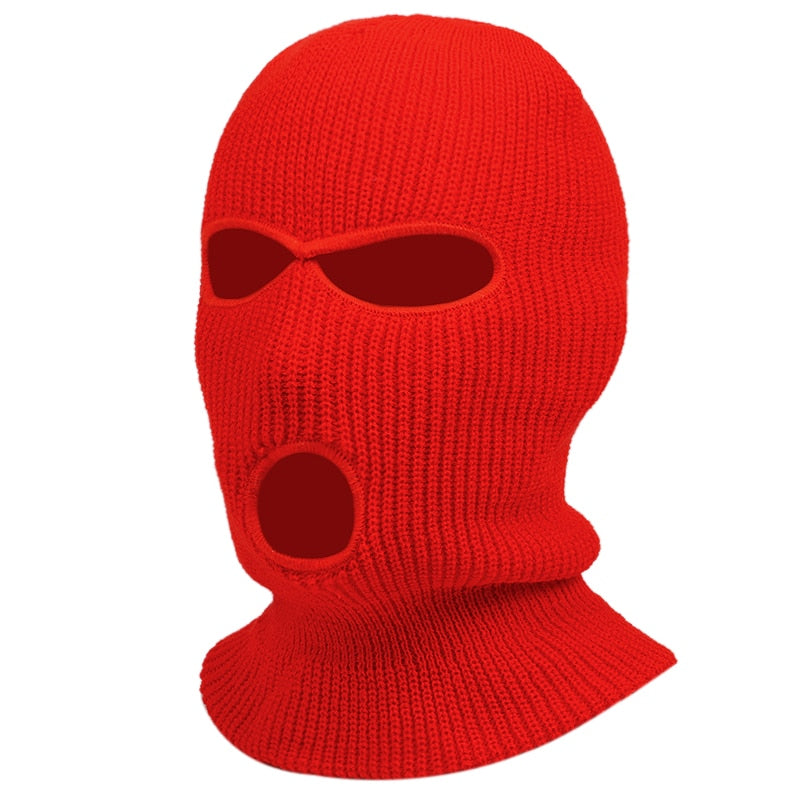 Full Face Cover Ski Mask Hat Balaclava Army CS Windproof Knit Winter Warm Unisex