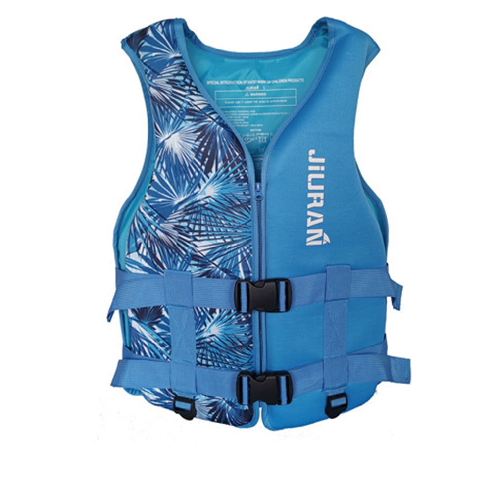 Universal Outdoor Swimming Boating Skiing Driving Vest Neoprene Life Jacket for Adult Children New Water Sports Buoyancy Jacket