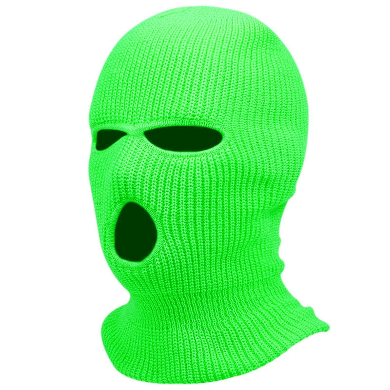 Full Face Cover Ski Mask Hat Balaclava Army CS Windproof Knit Winter Warm Unisex