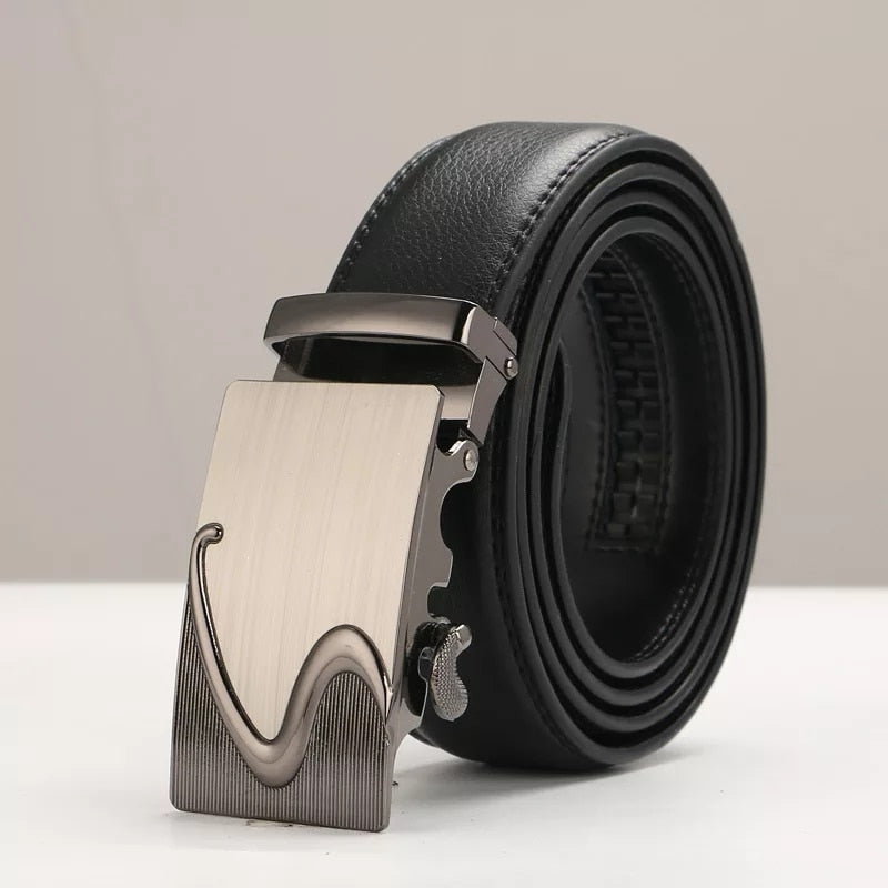 New Famous Brand Belt New Male Designer Automatic Buckle Leather Men Belt 3.5cm Luxury Belts for Men Ceinture Homme men's Belts
