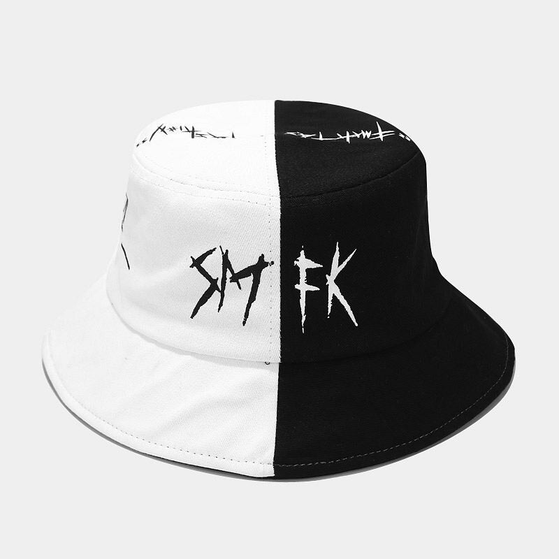 Summer Cotton Bucket Patchwork Graffiti Men Women Outdoor Hip Hop Foldable Bob Fisherman Casual Travel Gorros Panama