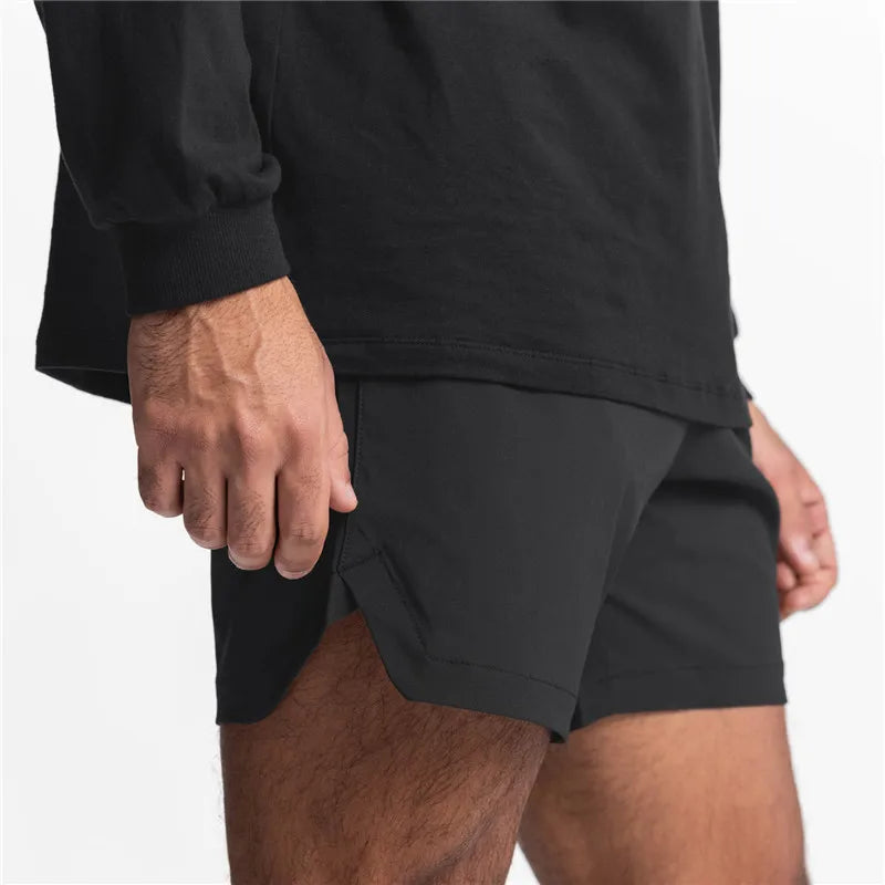 NEW Summer Running Shorts Men Sports Jogging Fitness Shorts Quick Dry Mens Gym Men Shorts Gyms Short Pants For Men