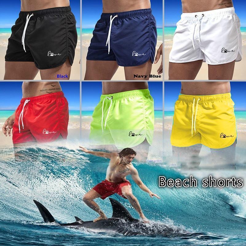 New Mens Swimwear Maillot De Bain Boy Swim Suits Boxer Fast Drying Shorts Swim Trunks Men Swimsuit Surf Banadores 2023