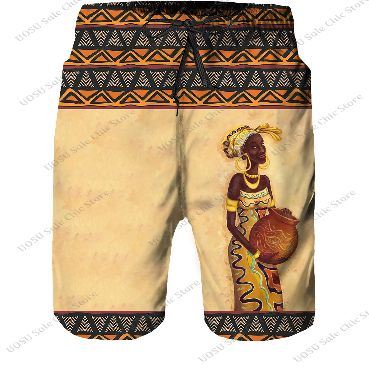 Man Summer Short Sleeve Africa Print Tees/Shorts/Suits Folk-custom T Shirt Shorts Tracksuit Set African Clothes for Men Oversize