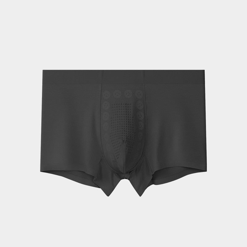 Men&#39;s Anion Antibacterial Modal Panties Loose Man Soft  U Convex Magnetic Therapy Panties Sexy Breathable Modal Mens Underwear