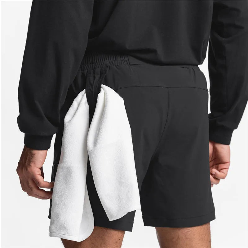 NEW Summer Running Shorts Men Sports Jogging Fitness Shorts Quick Dry Mens Gym Men Shorts Gyms Short Pants For Men