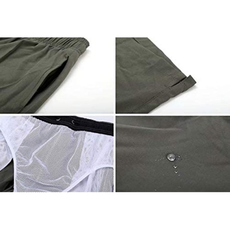 Fashion Beach Shorts Elastic Closure Men&#39;s Swim Trunks Quick Dry Beach Shorts With Zipper Pockets