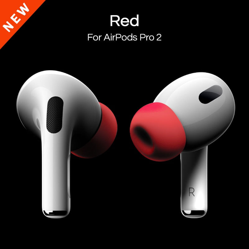 For Apple Airpods Pro 2 Replacement Ear Tips Case Silicone Ear Buds Tips Covers Anti Slip Ear plugs pads Earphone Accessories