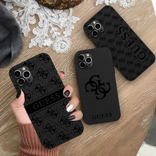 Fashion Letter Phone Case For iphone 15 14 13 12 11 Pro XS MAX X XR G-Guesses Samsung Galaxy S23 S21 S22 Plus Ultra 5G Cover