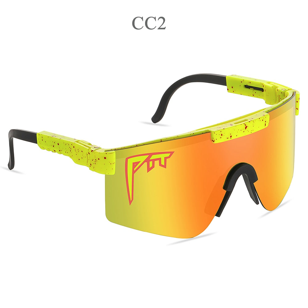 Pit Viper Sunglasses Men UV400 NEW Adults Sun Glasses Women Fashion Sport MTB Cycling Eyewear Outdoor Goggles