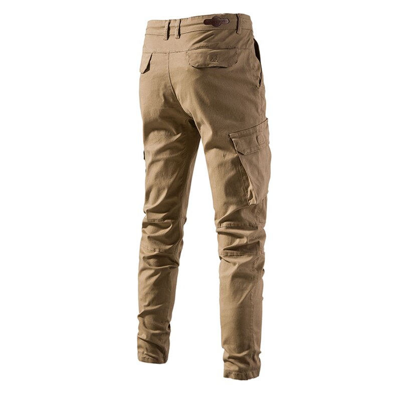 Men Trousers Solid Color Slim Fit Men&#39;s Pants New Spring Autumn High Quality Classic Business Pants Men