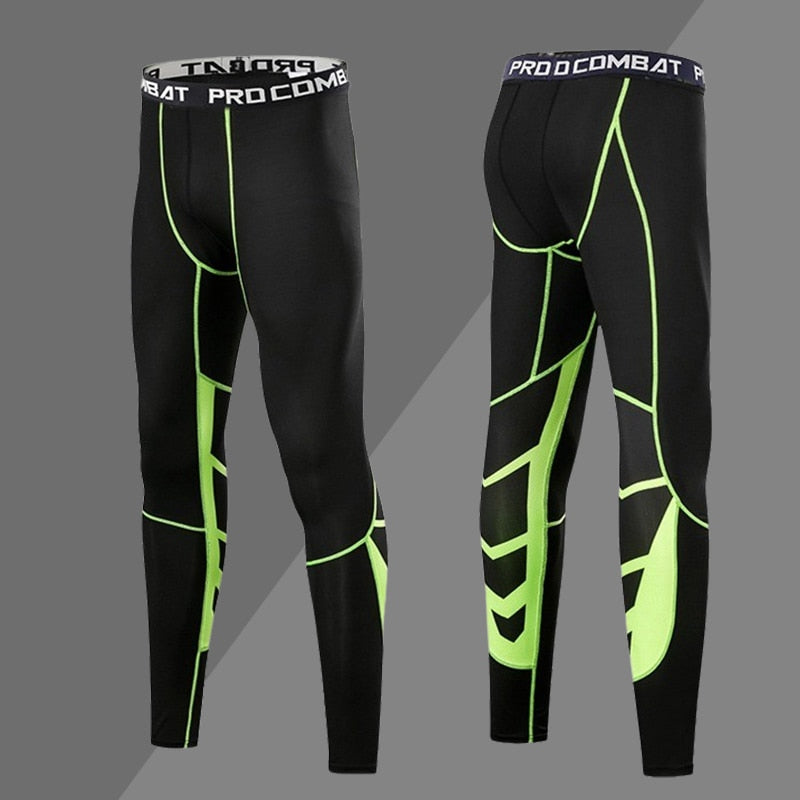 Mens Compression Sweatpants Male Tights Sport Pants for Gym Fitness Running Joggings Workout Trousers Dry Fit Leggings Lycra