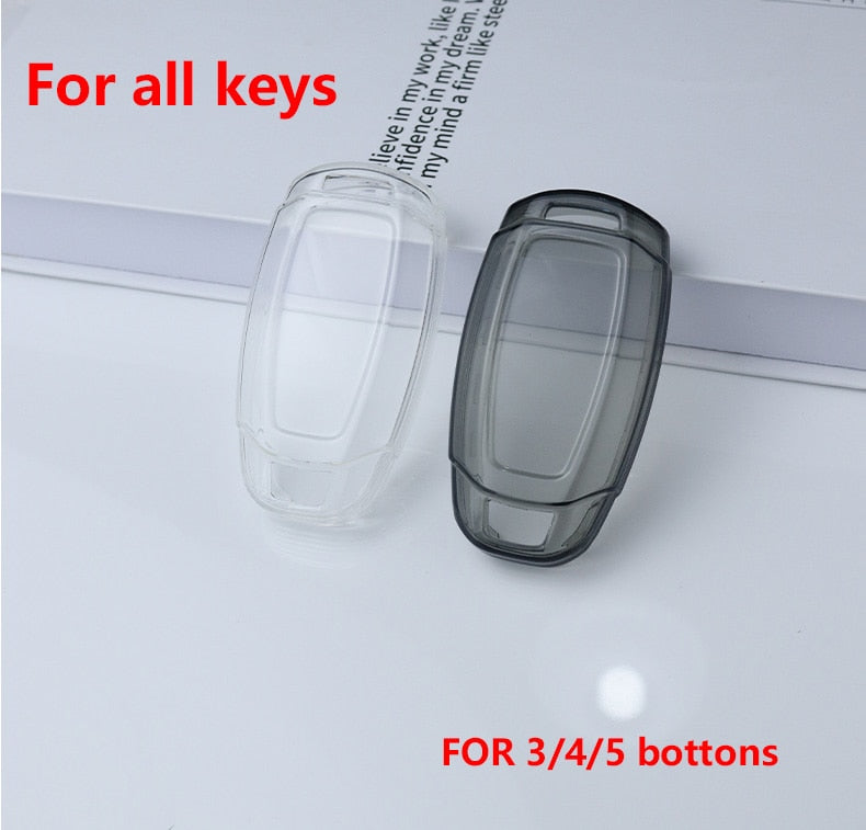 3/4/5 Bottons Tpu Car Key Case Cover for Hyundai Palisade Limited 2020 Palisade SEL 2023 Elantra Sel Elantra Santa Fe Veloster