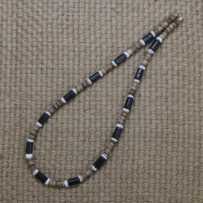 Summer Beach Bohemia Surfer Necklace For Men Simple Geometric Tribal Ethnic Coconut Shell Beaded Necklace Men Jewelry