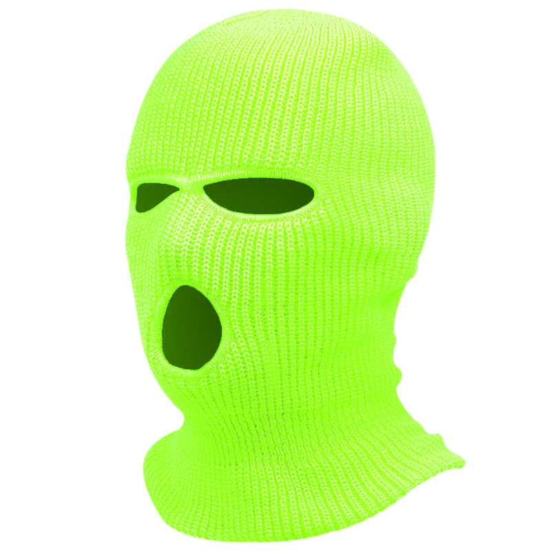 Full Face Cover Ski Mask Hat Balaclava Army CS Windproof Knit Winter Warm Unisex