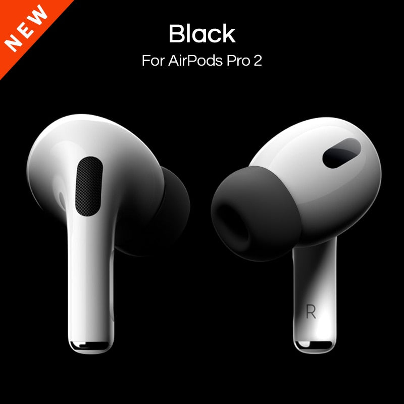 For Apple Airpods Pro 2 Replacement Ear Tips Case Silicone Ear Buds Tips Covers Anti Slip Ear plugs pads Earphone Accessories