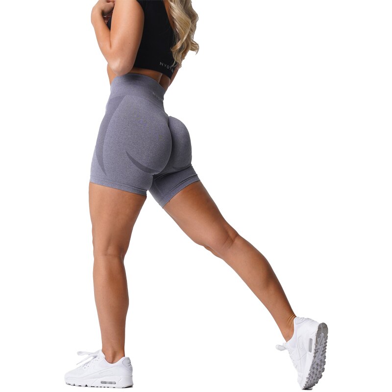 New Seamless Shorts For Women Push Up Booty Workout Shorts Fitness Sports Short Gym Clothing Yoga Shorts