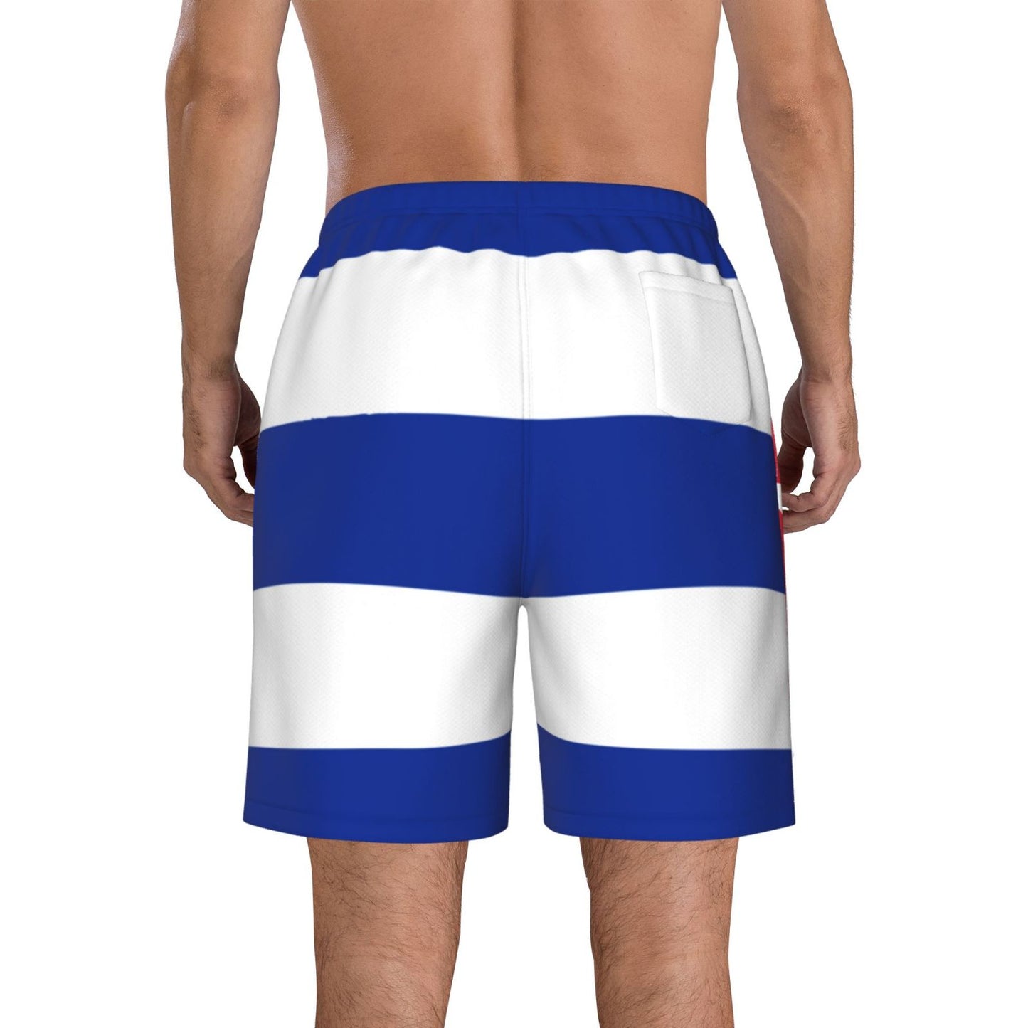 Flag Beach Pants Shorts Surfing M-2XL Polyester Swimwear Running