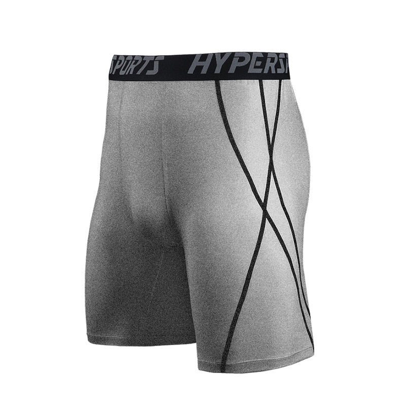 Compression Shorts Men Summer Sportswear Training Tights Gym Fitness Leggings Short Pants Sport Bottoms Running Shorts Men