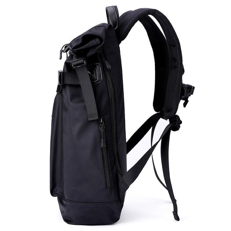 Oxford Tear-resistant Men&#39;s Backpack Hiking Sport Rucksack School Bags Rolling Top Quality Causal Hasp Tactics Backpack For Male