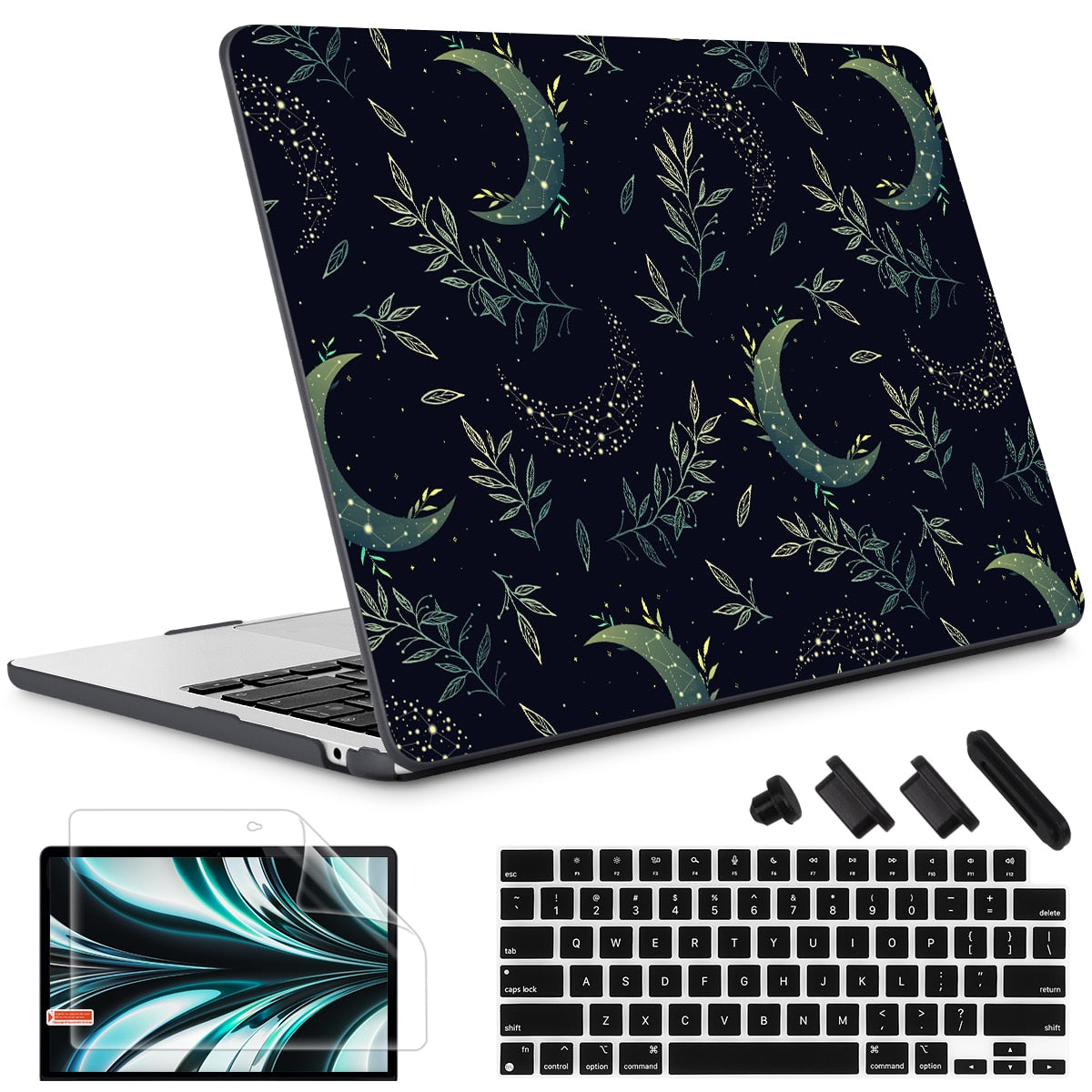 The Crown Cat Hard print case for MacBook Air Pro 13 14 16 M2 2022 2023 A2681 A2779 A2780 Retina 13.3 A1502 A2337 M1 2020 A2289