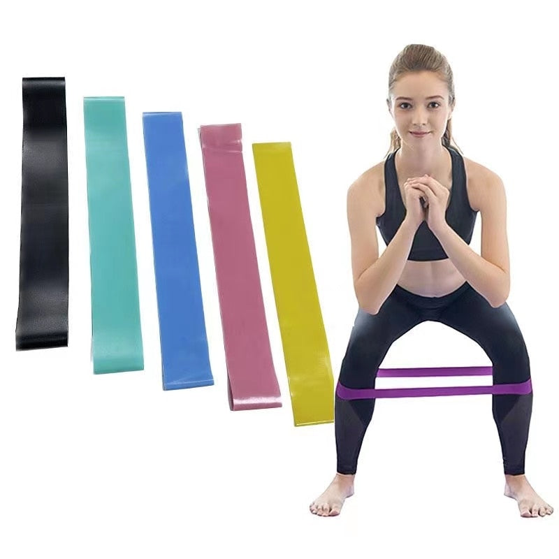 Fitness Elastic Resistance Bands Home Training Yoga Sport Resistance Bands Stretching Pilates Crossfit Workout Gym Equipment