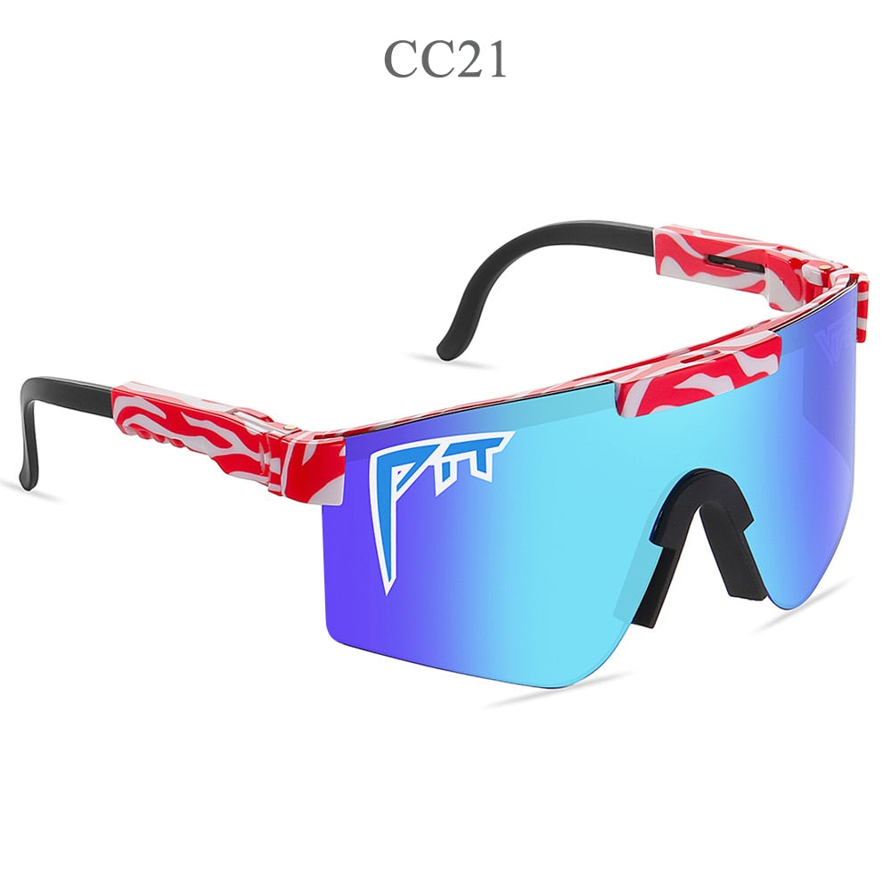 Pit Viper Sunglasses Men UV400 NEW Adults Sun Glasses Women Fashion Sport MTB Cycling Eyewear Outdoor Goggles