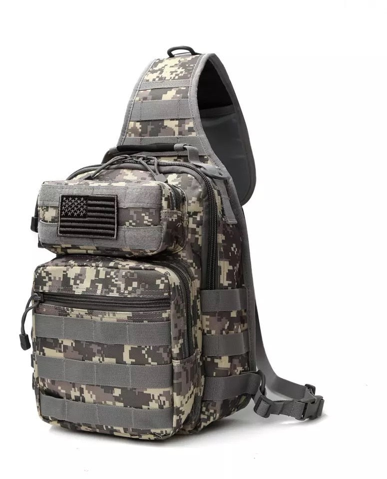 Military Tactical Chest Bag Single Shoulder Messenger Bags Outdoor Camouflage Travel Backpack Men Women