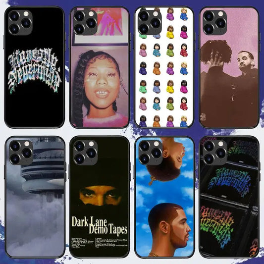 Rapper D-Drake Phone Case For iPhone 11 12 13 Mini 13 14 Pro XS Max X 8 7 Plus SE XR Shell