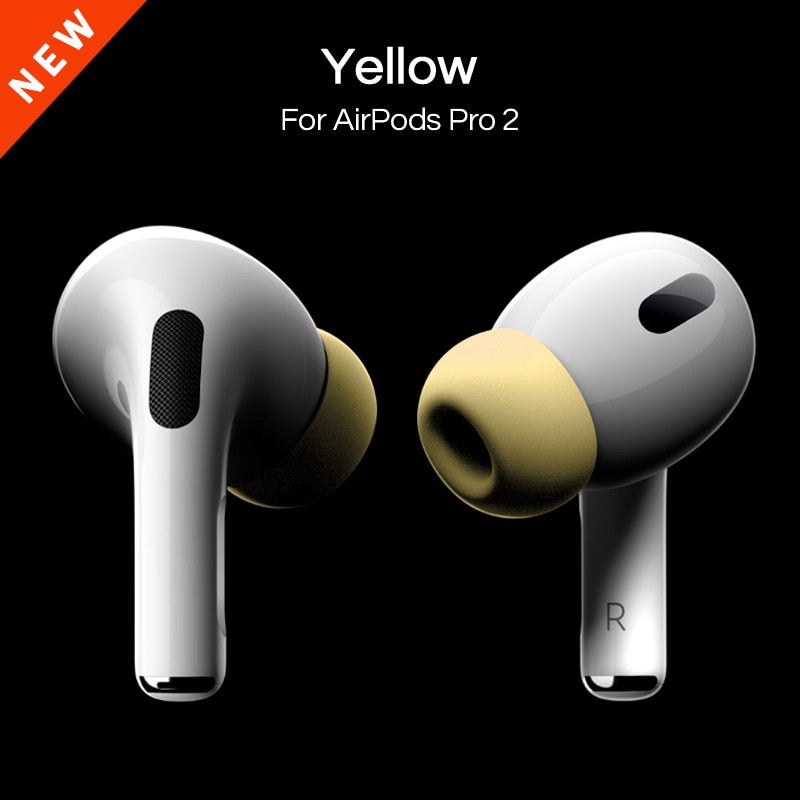 For Apple Airpods Pro 2 Replacement Ear Tips Case Silicone Ear Buds Tips Covers Anti Slip Ear plugs pads Earphone Accessories