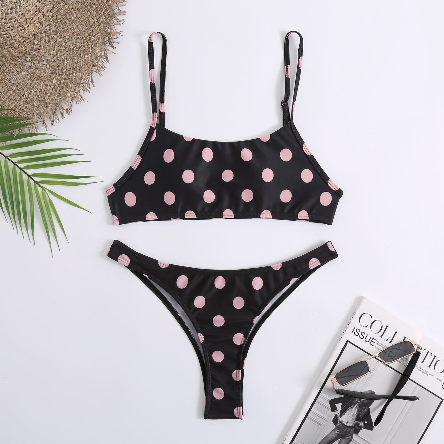 Leopard Bikini Set Women Swimsuit Two Piece Swimwear Halter Bikinis Summer Beach Bathing Suit