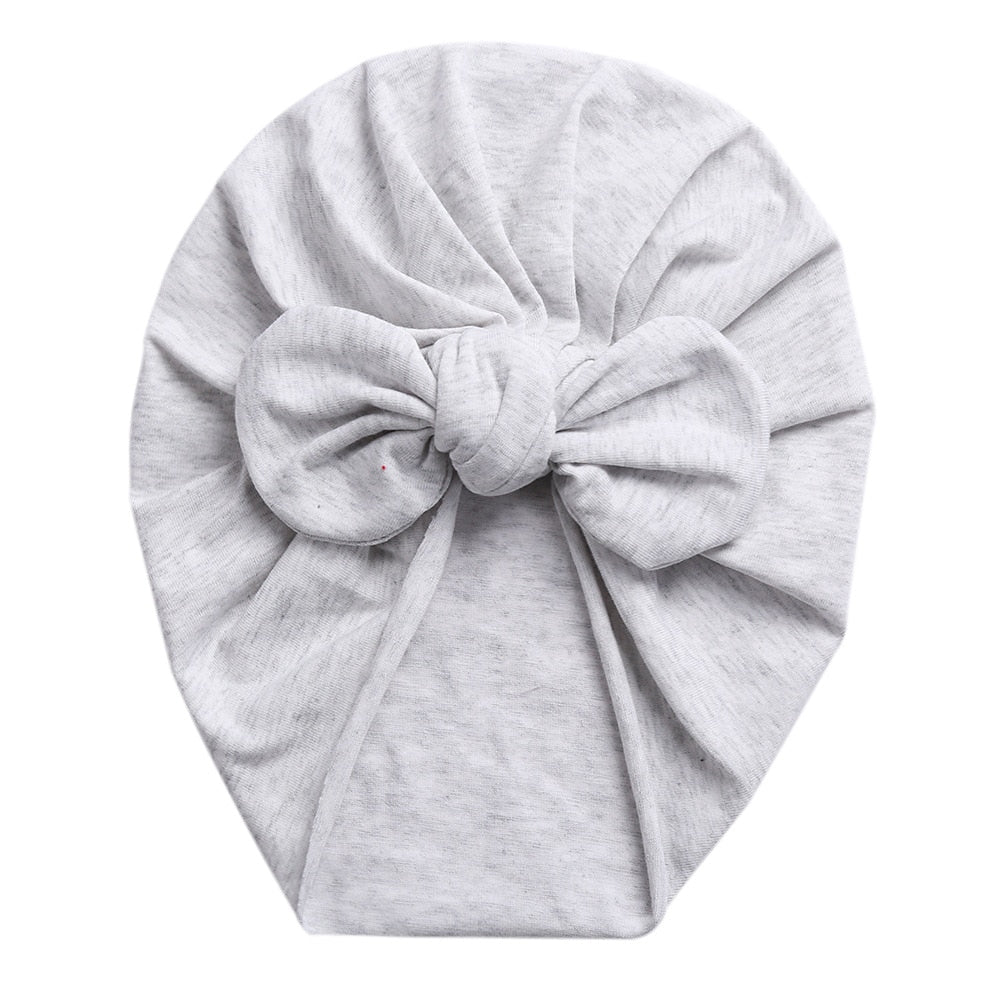 Rabbit Ears Knot Warm Indian Hat Baby Bandanas Turban Headband Girls Kids Hair Head Bands Accessories Headwrap Headdress