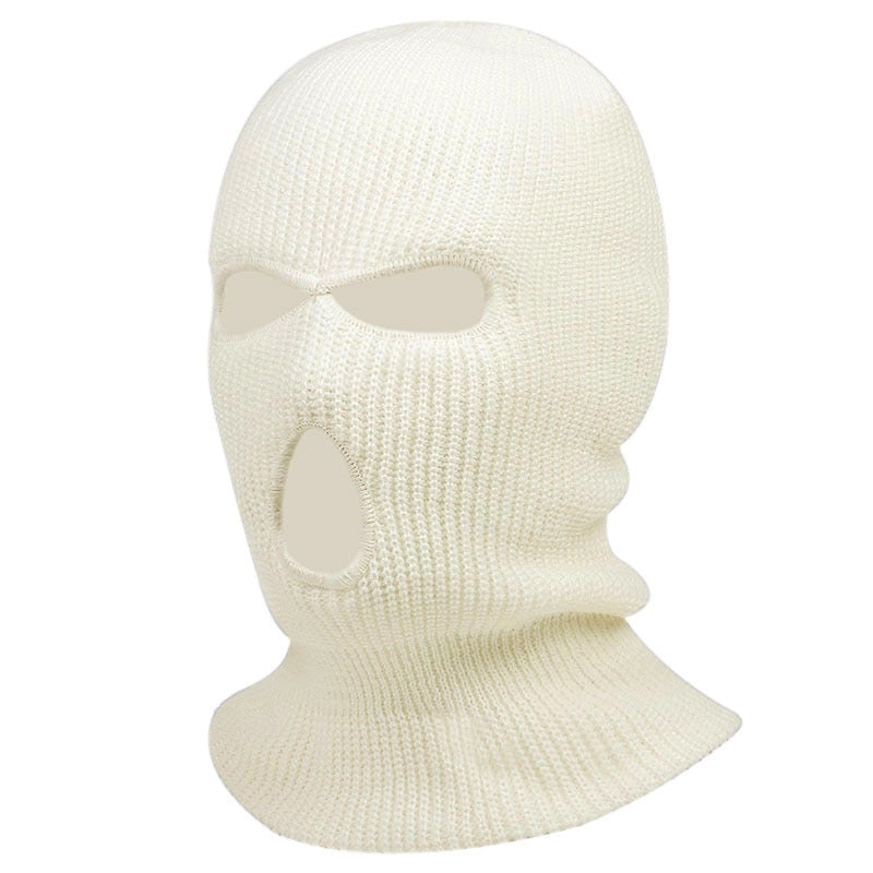 Full Face Cover Ski Mask Hat Balaclava Army CS Windproof Knit Winter Warm Unisex