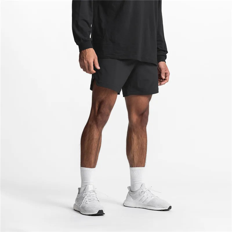 NEW Summer Running Shorts Men Sports Jogging Fitness Shorts Quick Dry Mens Gym Men Shorts Gyms Short Pants For Men